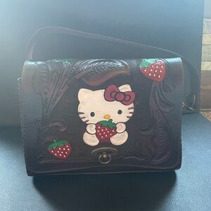Hello kitty leather purse